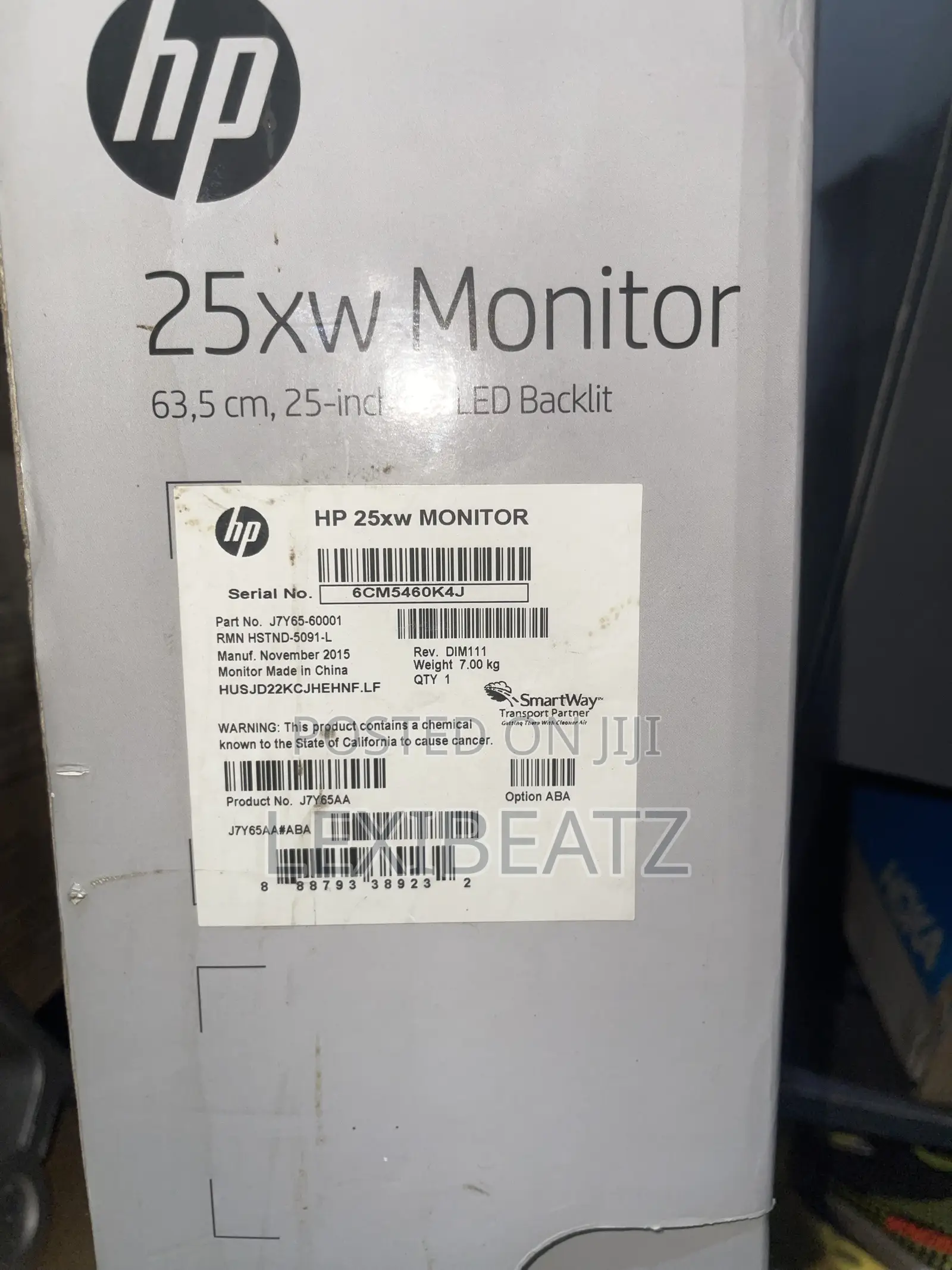 LG and HP Monitors 23, 25s