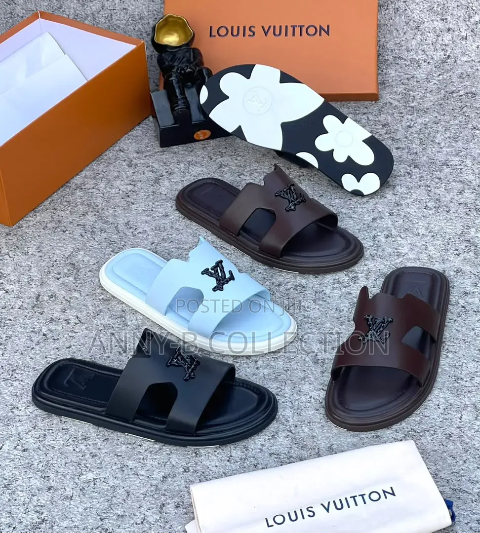 Luxury Louis Vuitton Slides