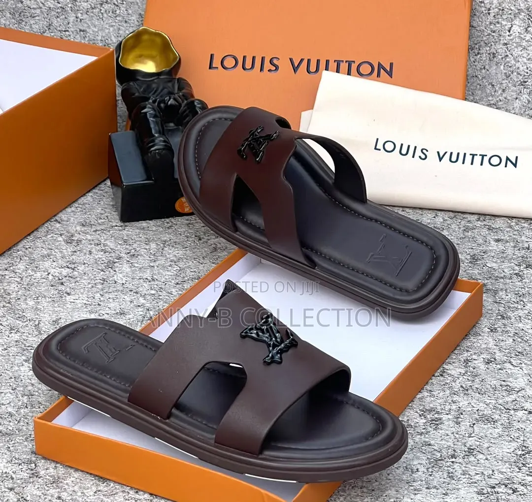 Luxury Louis Vuitton Slides