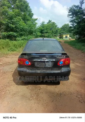 Toyota Corolla 2005 Black