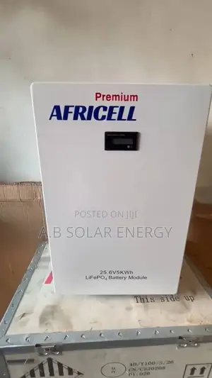 AFRICELL 5kwh 24v Solar Lithium Ion Battery