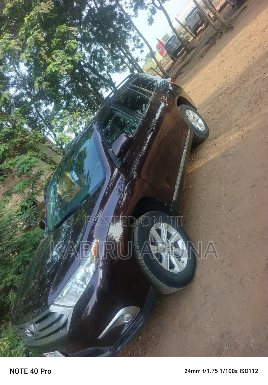 Toyota Highlander 2010 Maroon