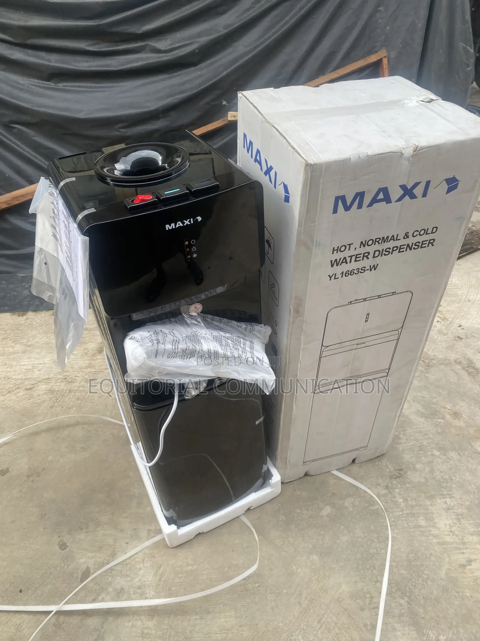MAXI YL1663S-W Water Dispenser With Hot Water Safety Protection