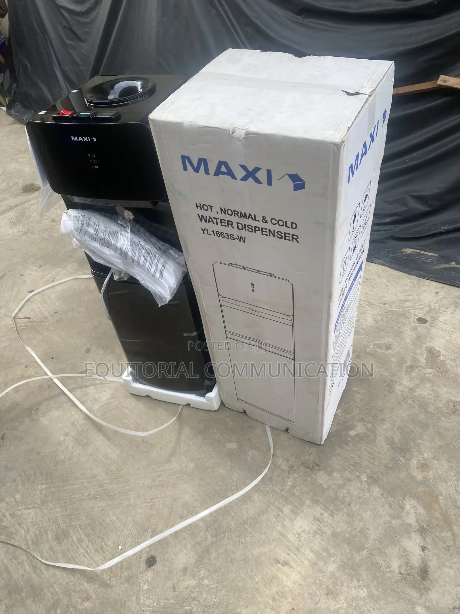 MAXI YL1663S-W Water Cooler With Hot Water Dispensing Function
