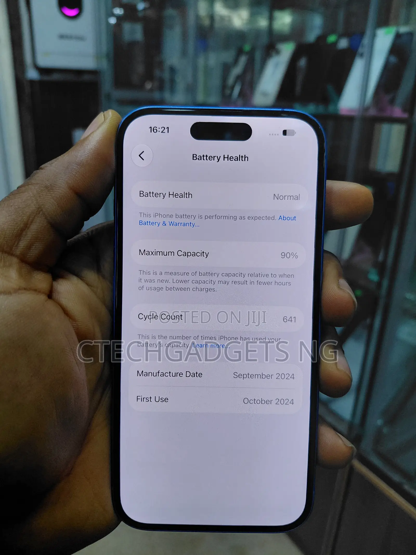 Apple iPhone 16 256 GB Blue