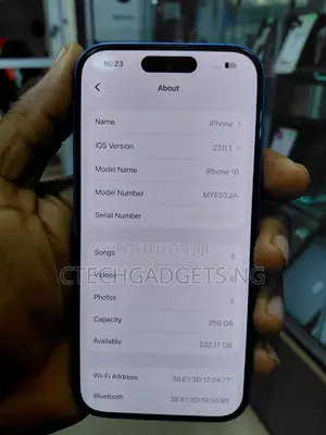 Apple iPhone 16 256 GB Blue