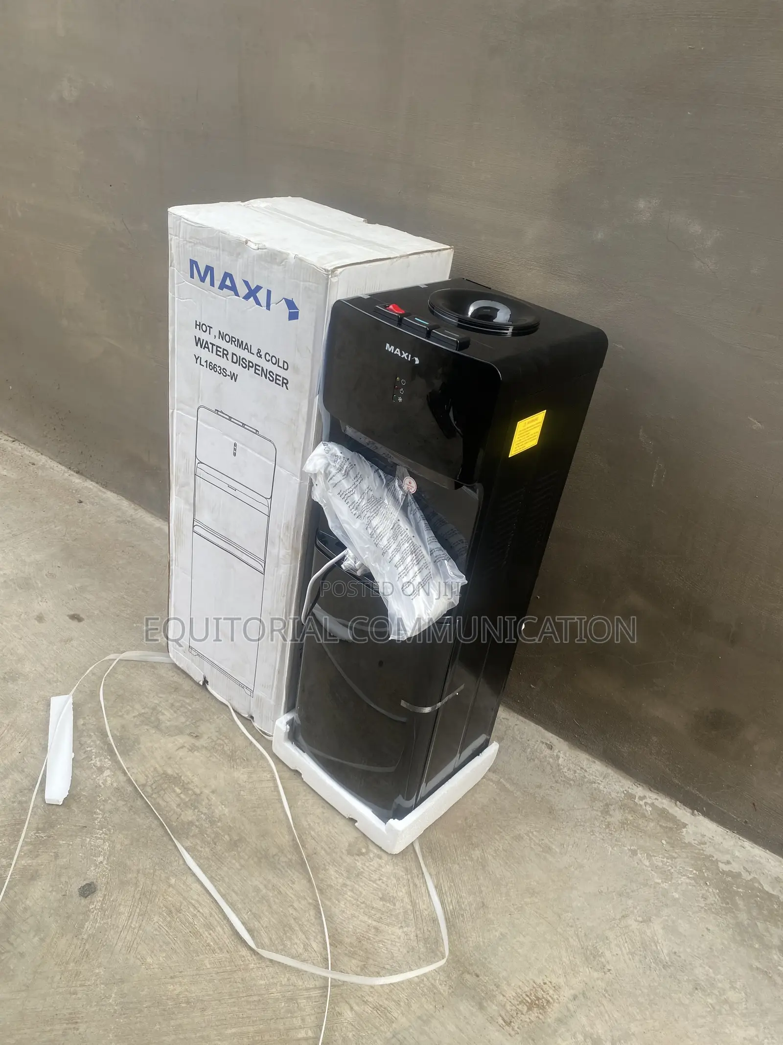MAXI YL1663S-W Three-Function Water Dispenser for Daily Hydration