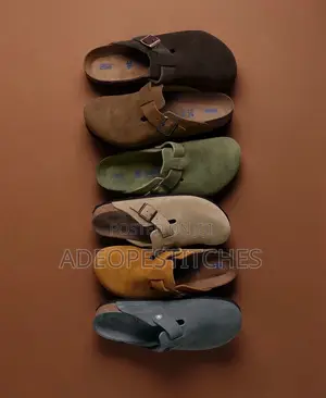 Suede Clogs
