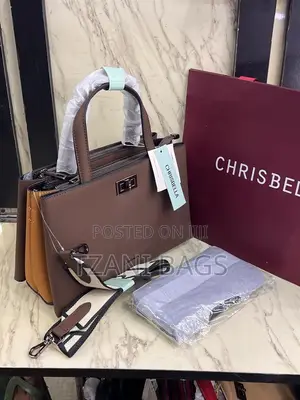 Chrisbella Boxed Tote Handag