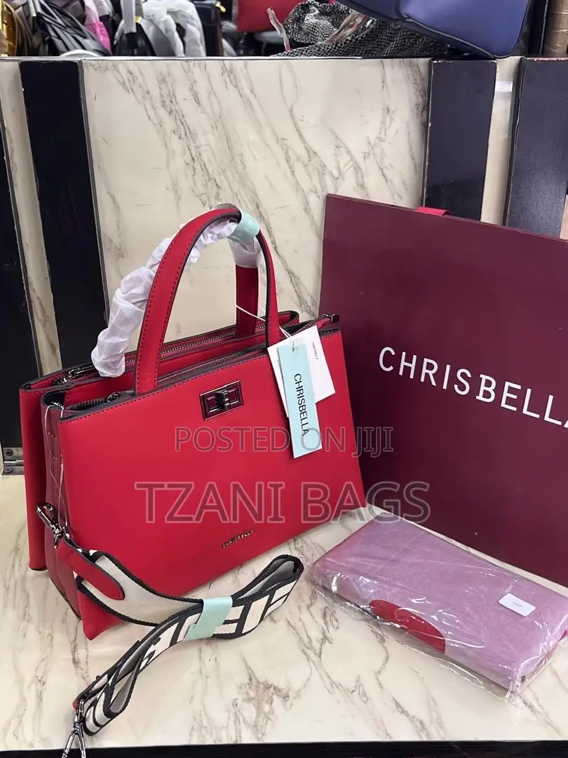Chrisbella Boxed Tote Handag