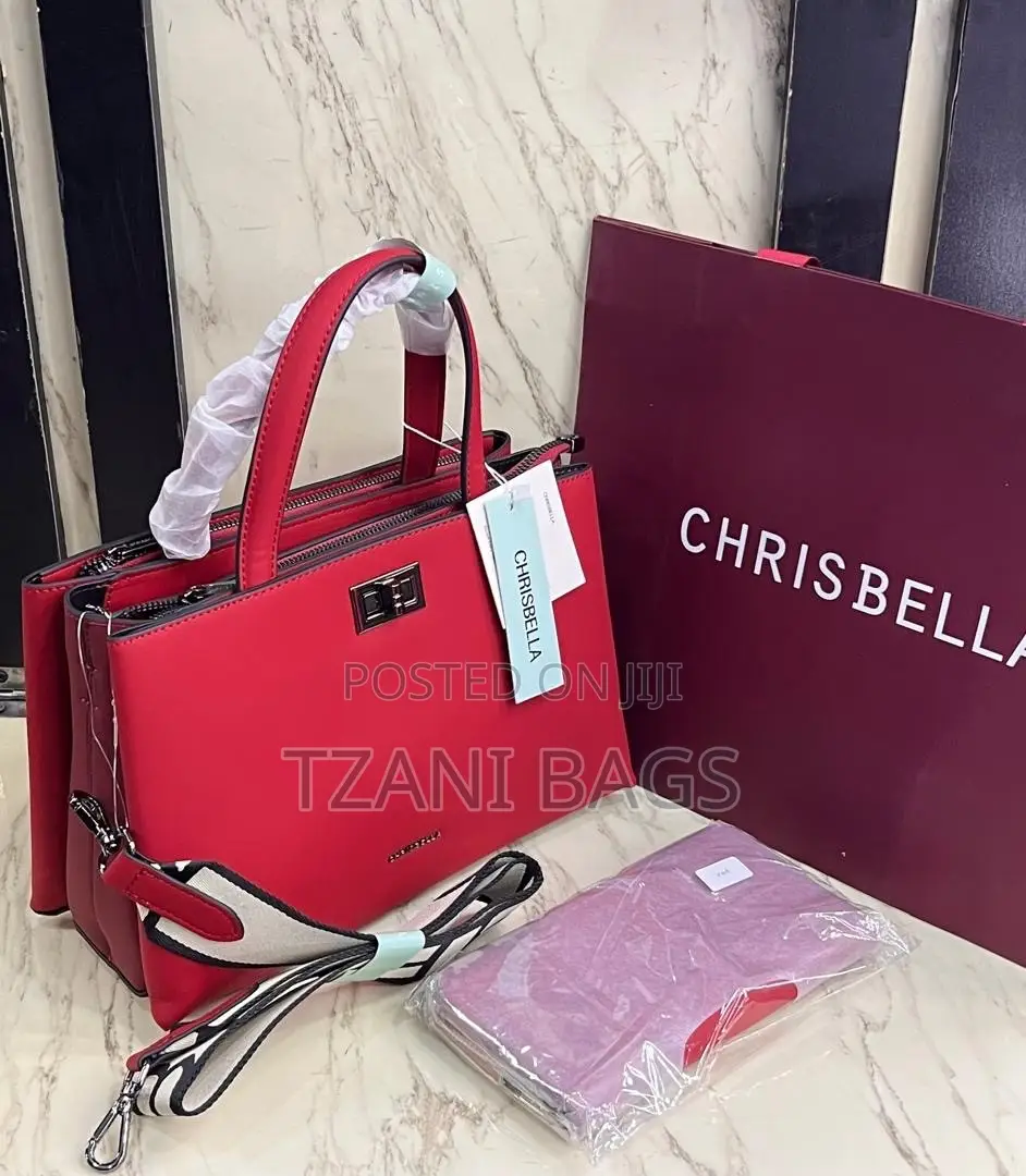 Chrisbella Boxed Tote Handag