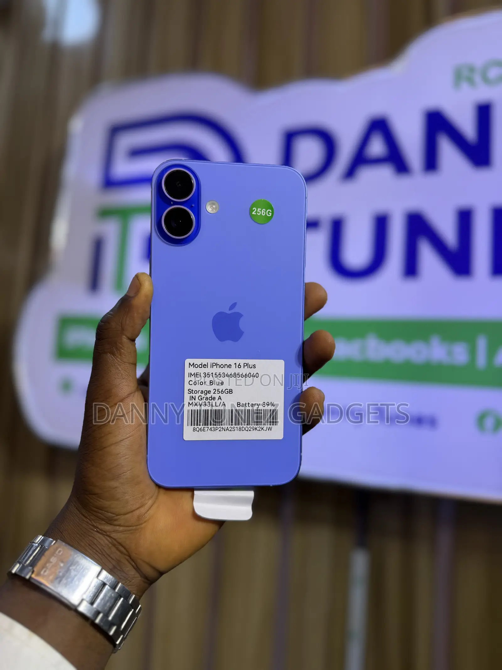 Apple iPhone 16 Plus 256 GB Blue