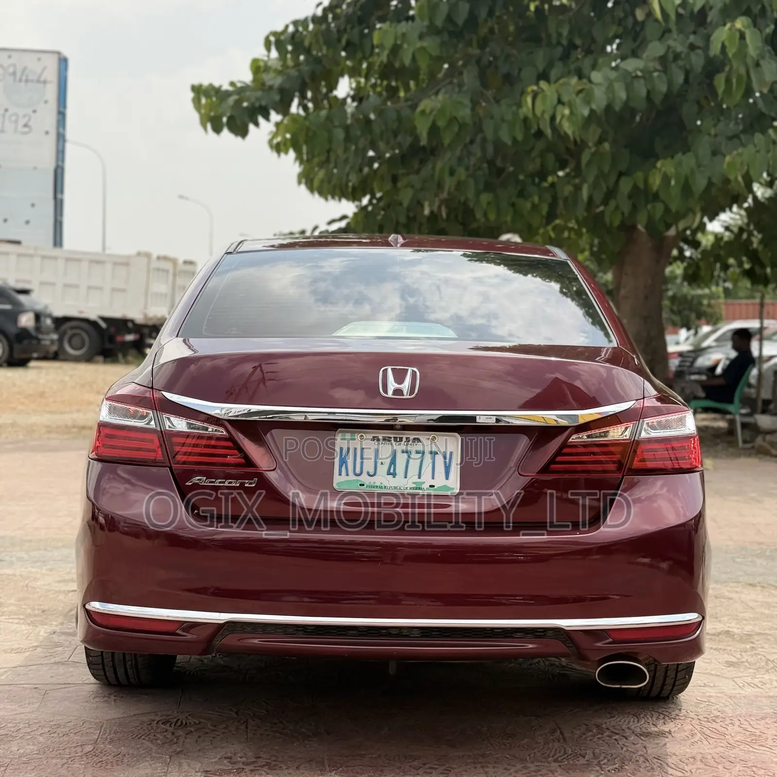 Honda Accord 2016 Maroon