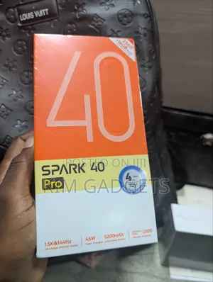 New Tecno Spark 40 Pro 256 GB