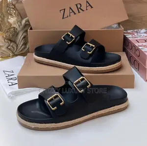 Zara Quality Luxury Men Genuine Leather Sandals
