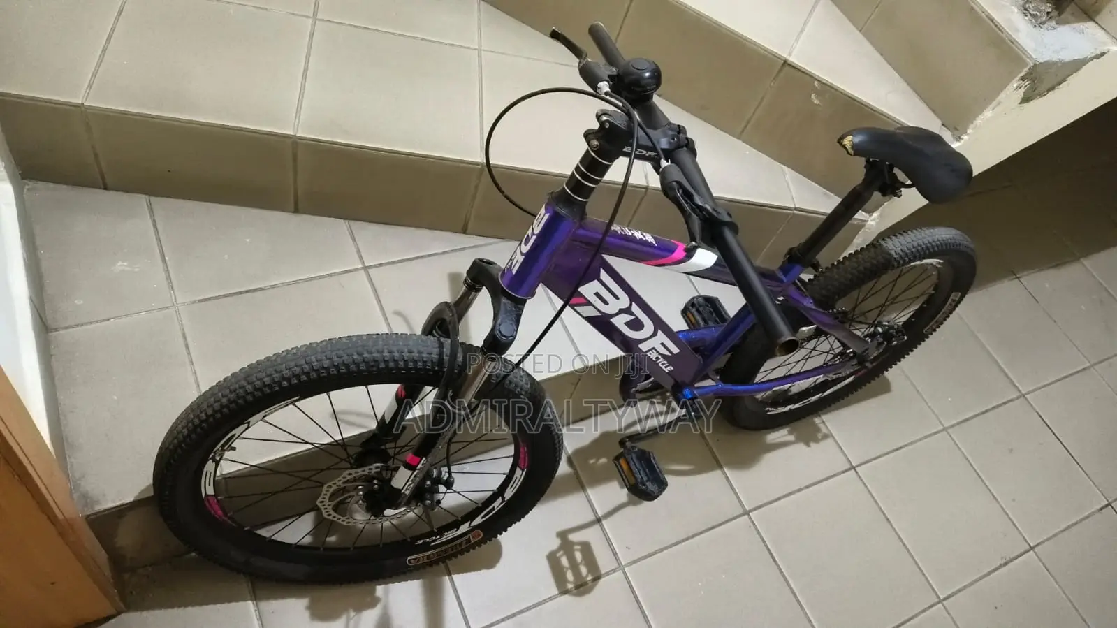 BDF Fat Tire Mountain Bike - Excellent Condition