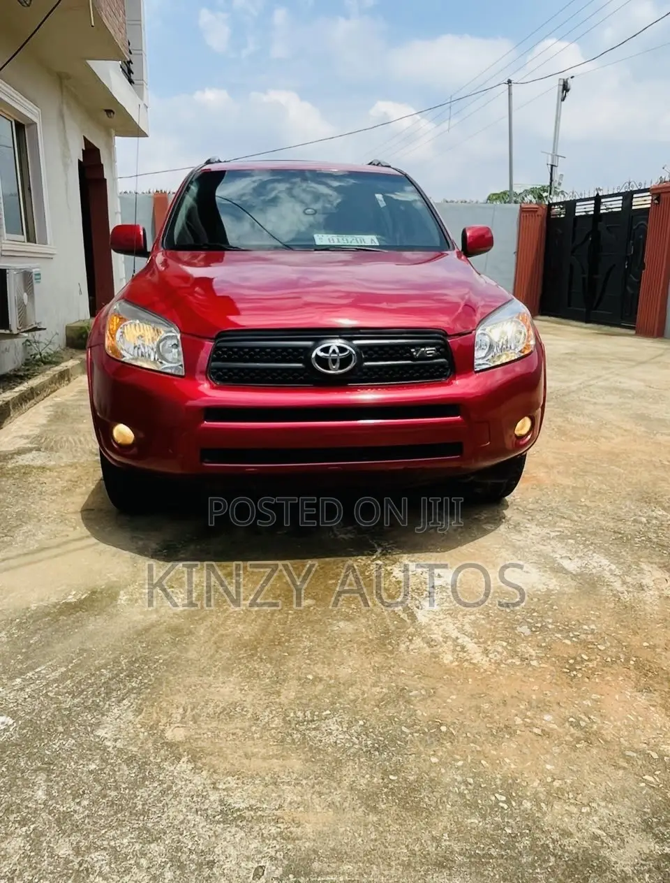 Toyota RAV4 Limited V6 2008 Red