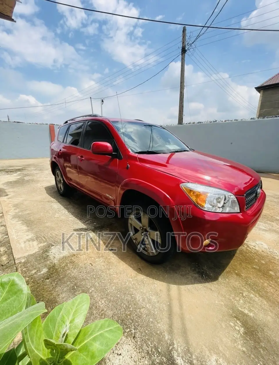 Toyota RAV4 Limited V6 2008 Red
