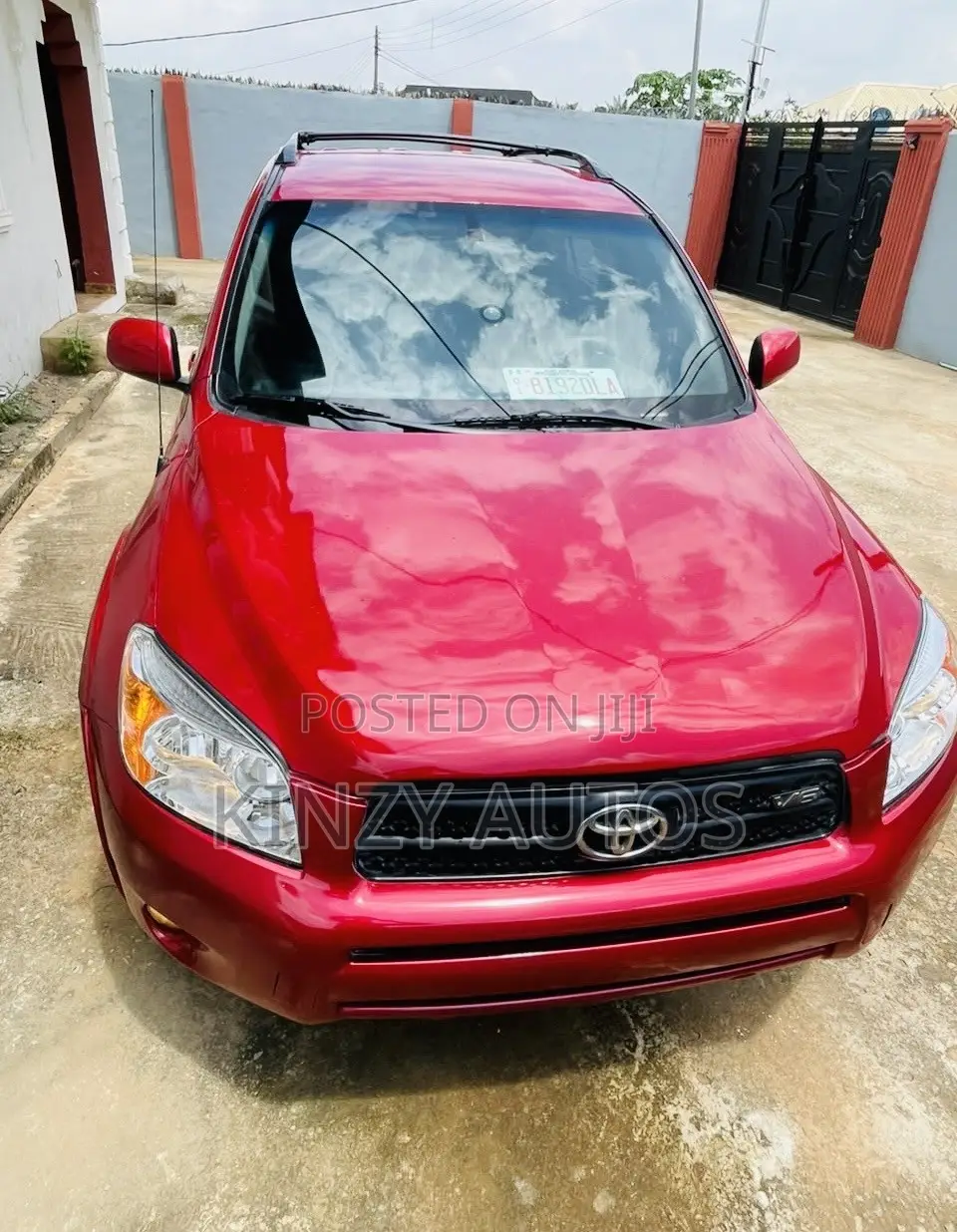 Toyota RAV4 Limited V6 2008 Red