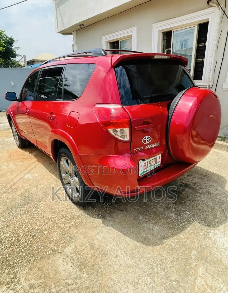 Toyota RAV4 Limited V6 2008 Red