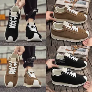 Retro-Style Low-Top Casual Sneakers