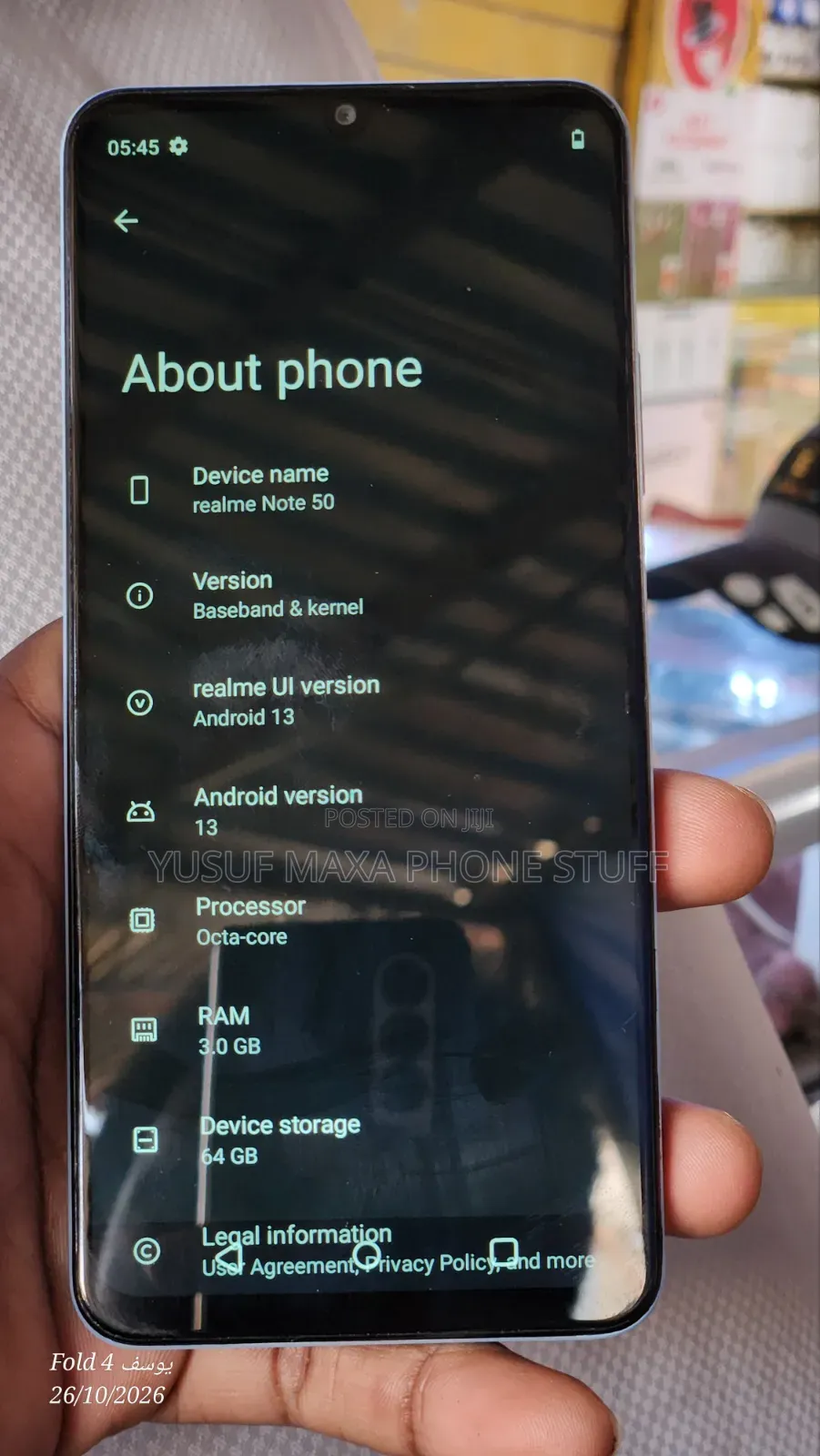 Realme Note 50 64 GB Blue