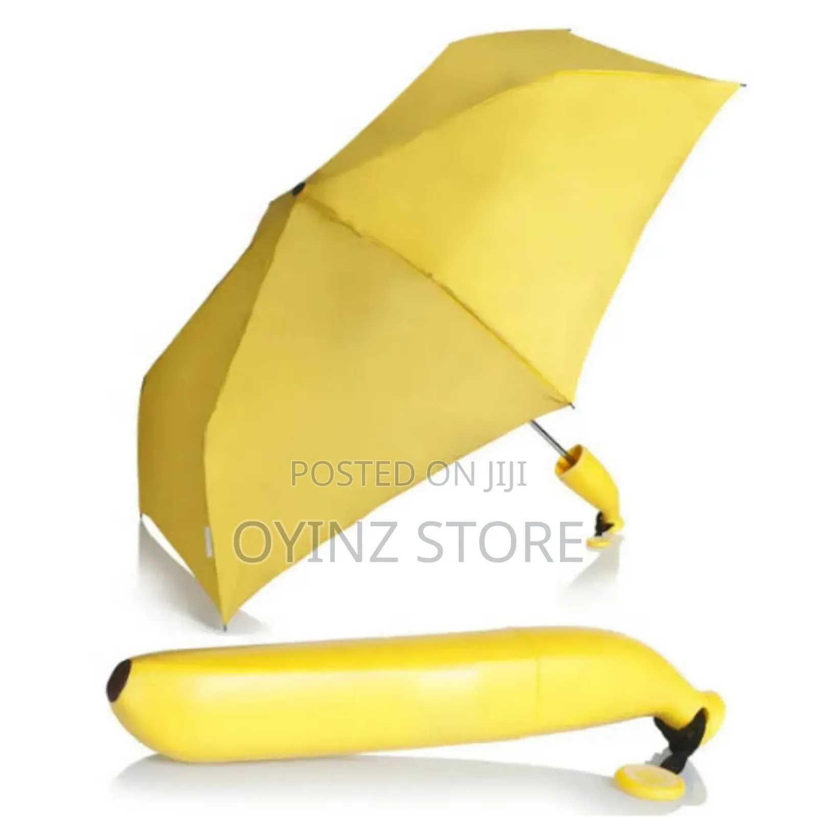 Banana Shaped Potable Umbrella 