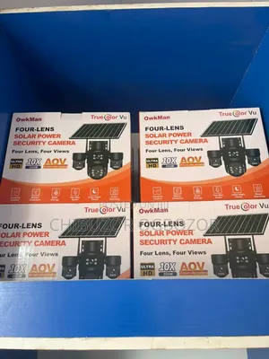 PTZ Solar Powered Surveillance Camera