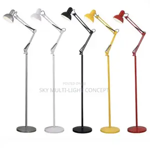 Folding Long Arm Floor Lamp