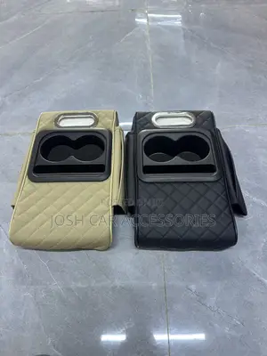 Universal Car Arm Rest With Cup Holder and Tissue Box