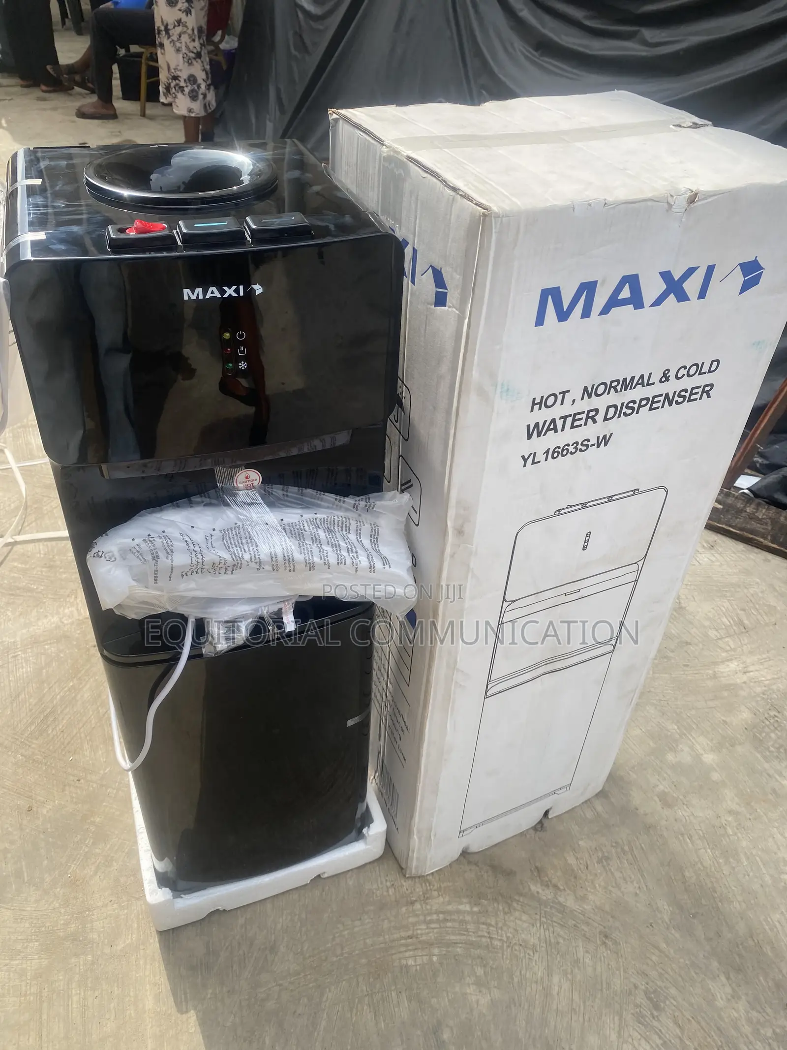 MAXI YL1663S-W Top-Loading Drinking Water Cooler for Families