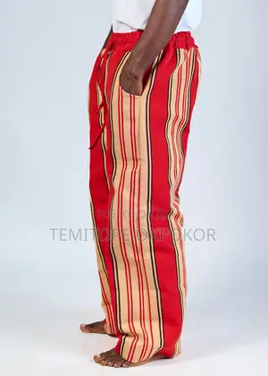 Aso Oke Cargo Pants