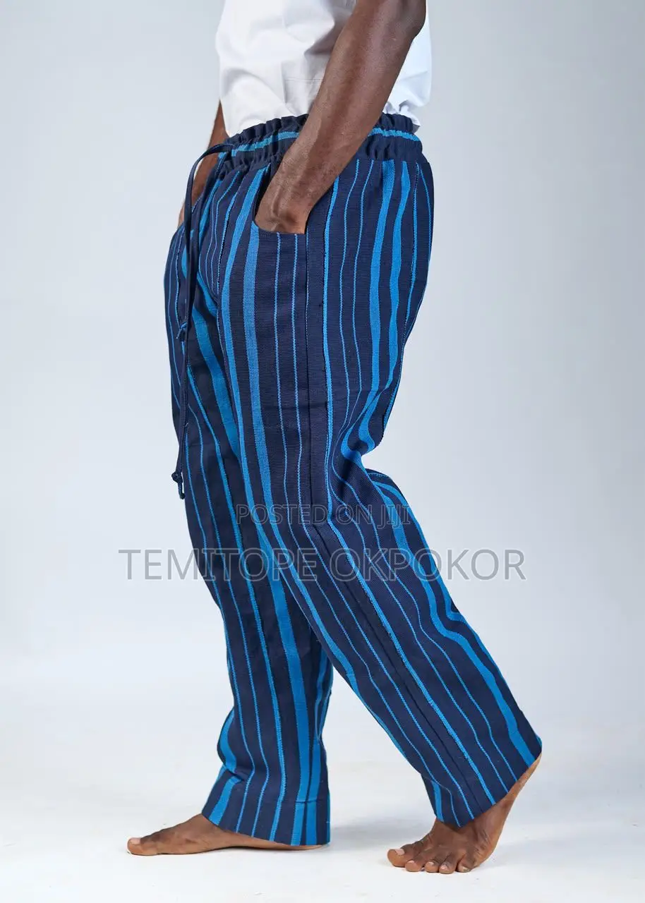 Aso Oke Cargo Pants
