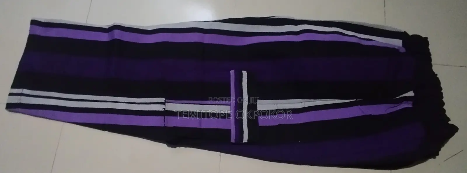 Aso Oke Cargo Pants