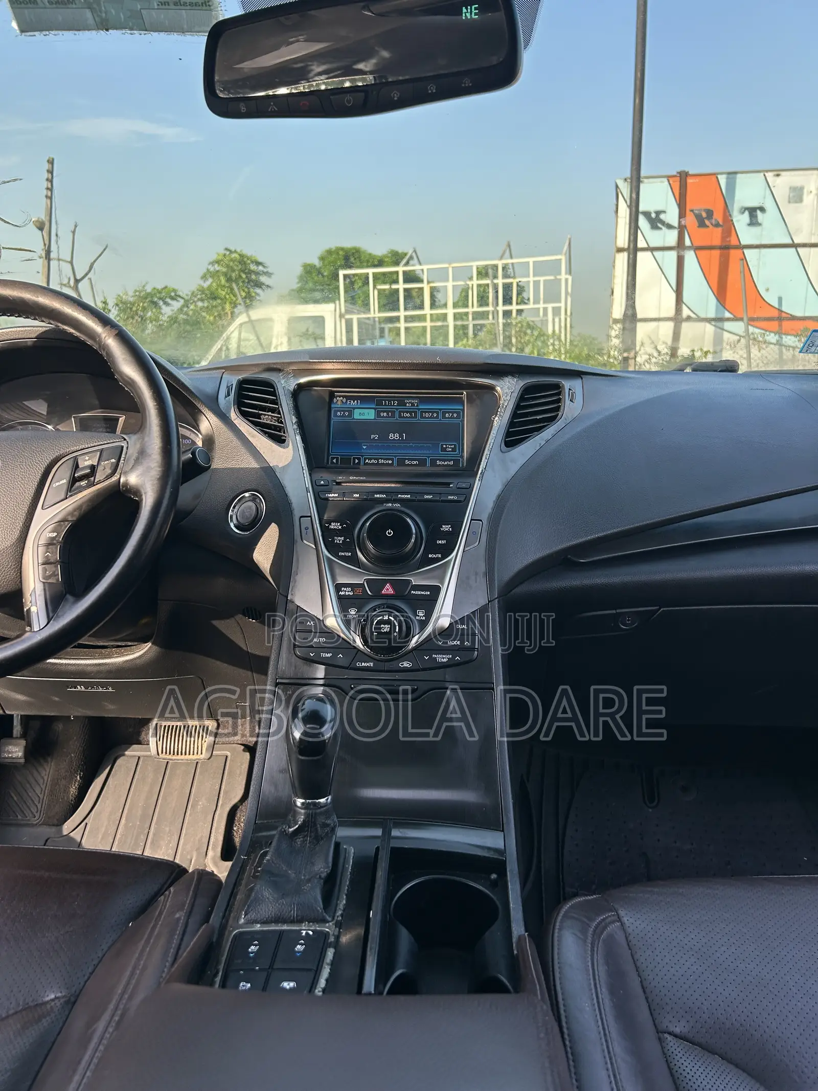 Hyundai Azera Base 2012 Black