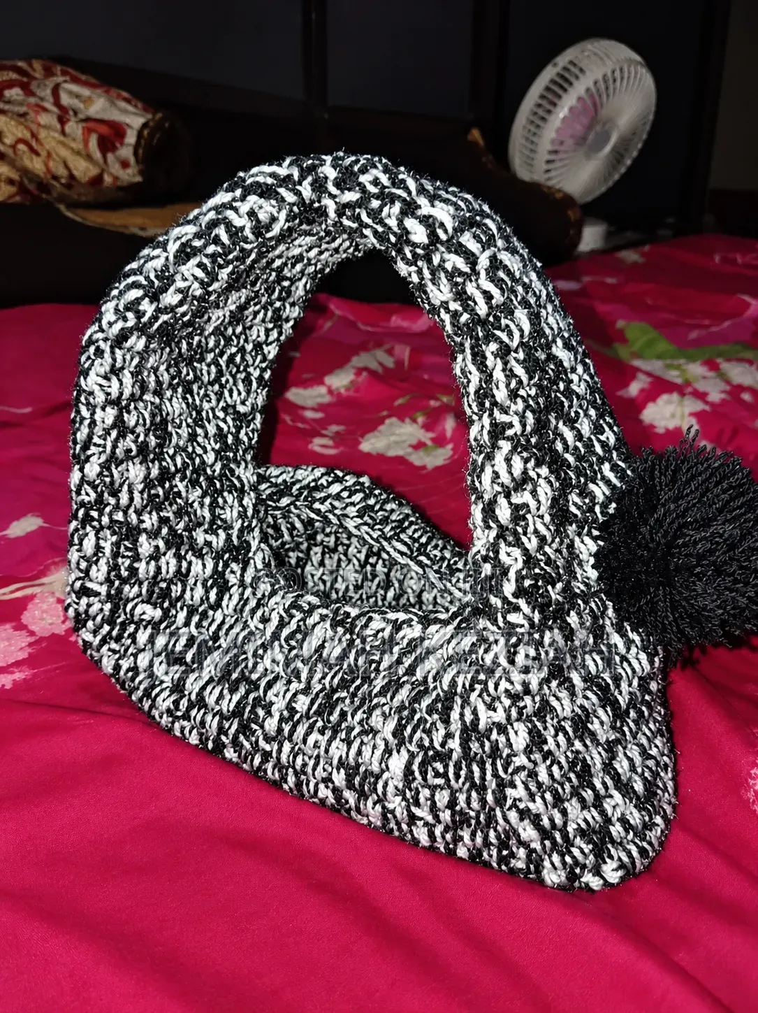 Stylish Handmade Crochet Donut Bag