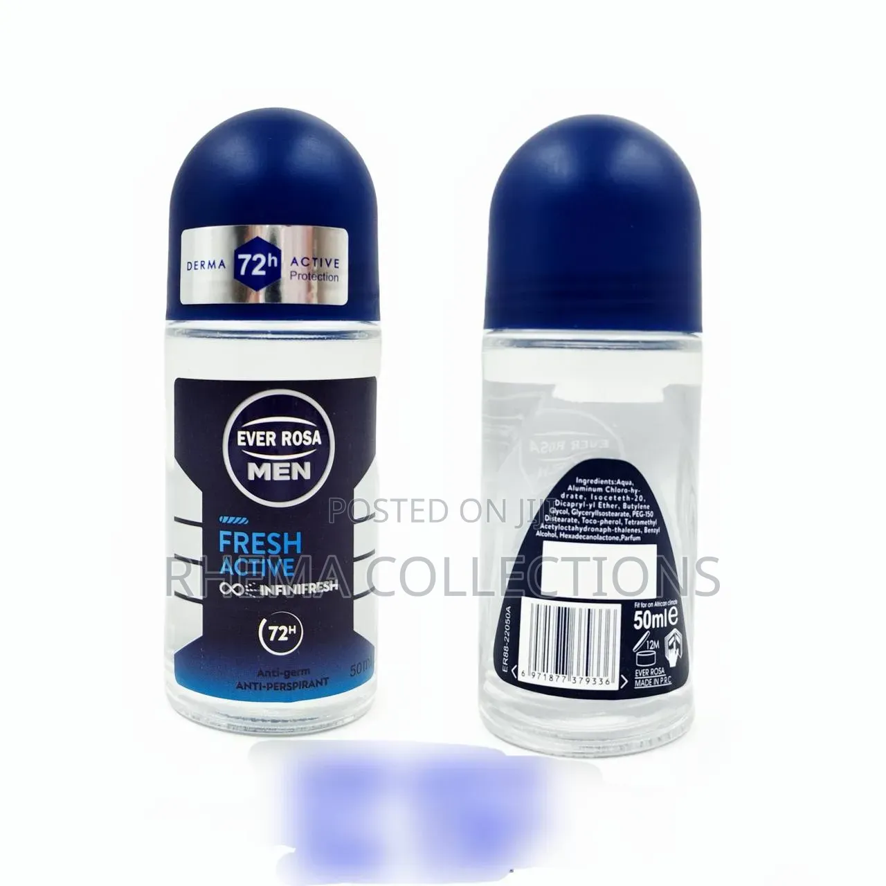 Ever Rosa Men Fresh Active Roll-on – 50ml