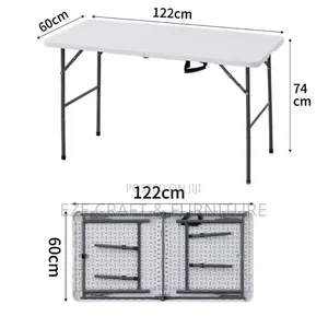 4feet Rectanglar Banquet Folding Table