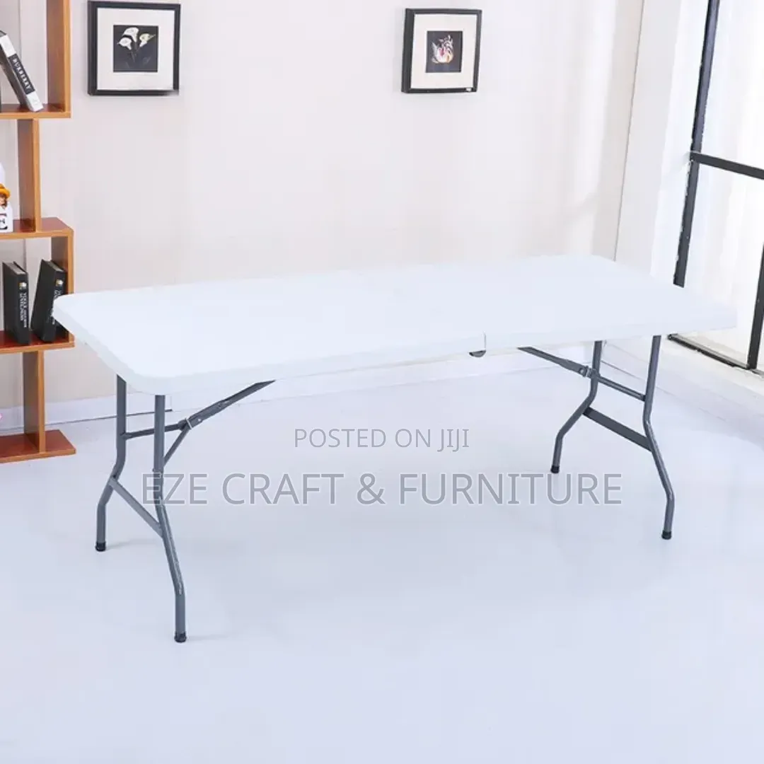 6ft Rectangular Banquet Folding Table