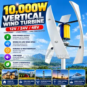 Your Next Energy Upgrade Starts With 10,000w Vertical Wind Turbine
