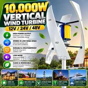 Elevate Your Energy Power With 10,000w Vertical Wind Turbine