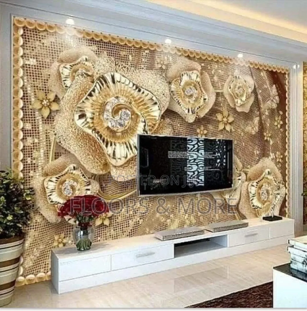 5D Wall Mural for Wall Decoration