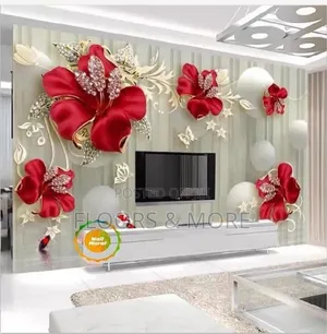 5D Wall Mural for Wall Decoration