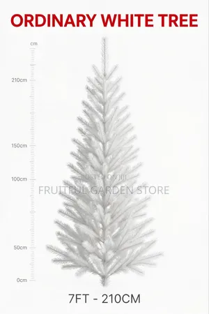 Christmas Tree Ordinary White 7ft
