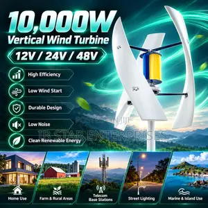 Bring Renewable Energy Home With 10,000w 48v Wind Turbine