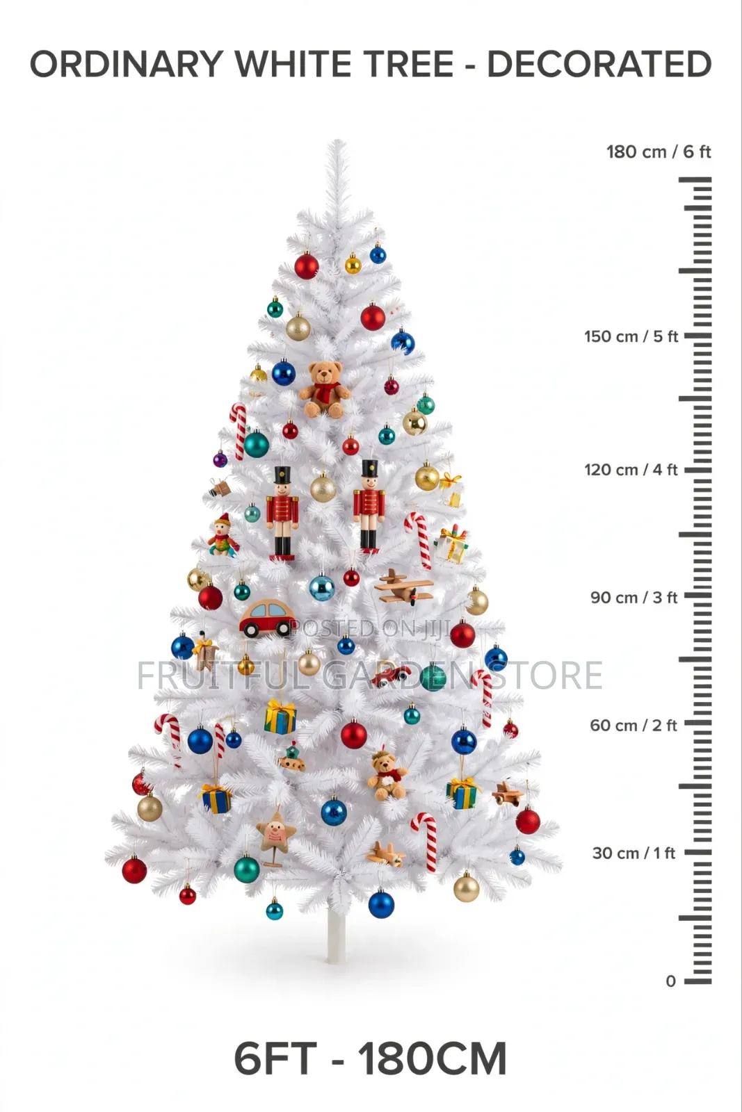 Ordinary White Christmas Tree 6ft