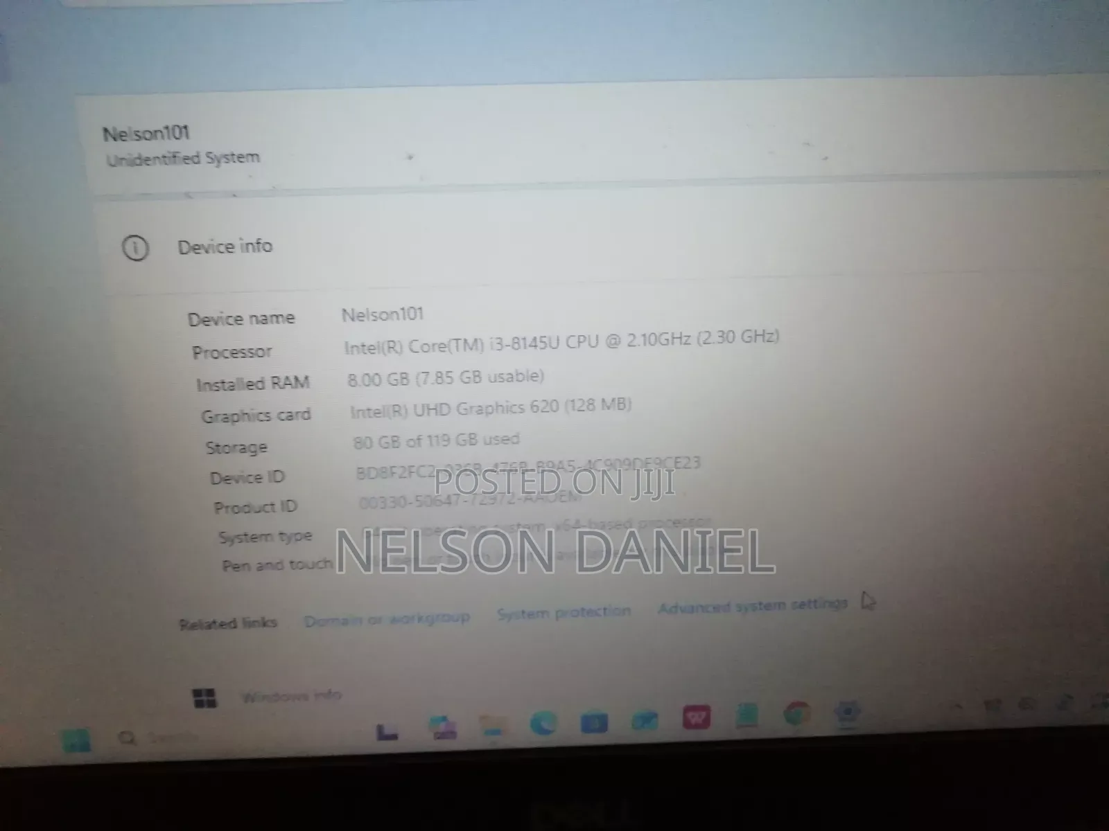Laptop Dell Inspiron 13 5000 8GB Intel Core i3 SSD 128GB