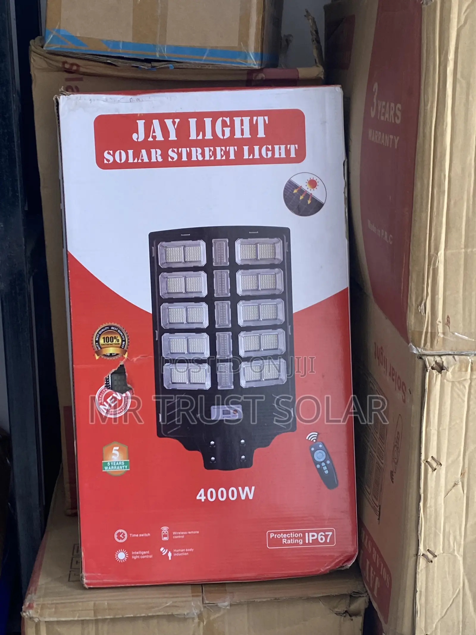 4000w Jay Light Solar Street Light