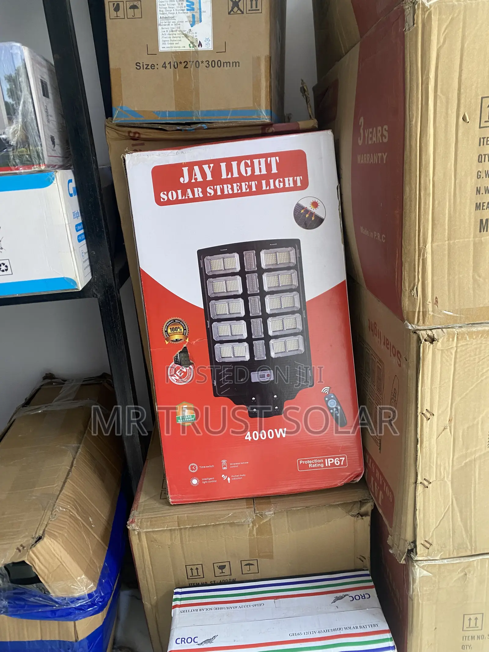 4000w Jay Light Solar Street Light