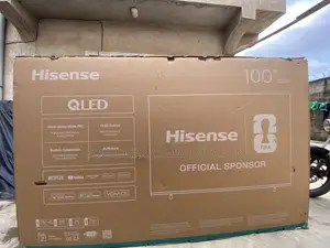 Hisense 100Q7Q 100-Inch QLED Smart TV With Expansive Viewing Area